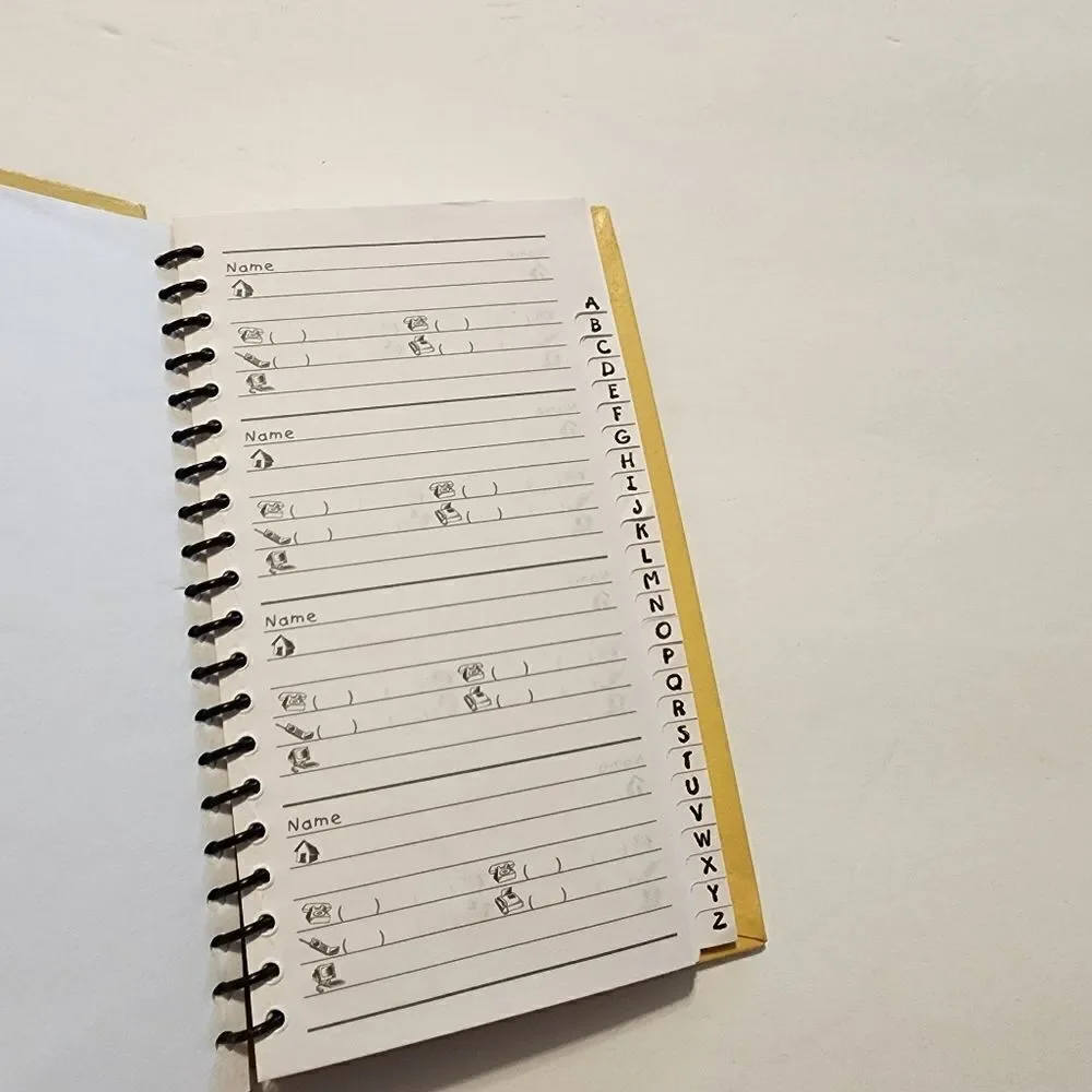 Martin Designs Address Book with Chickens and Roosters